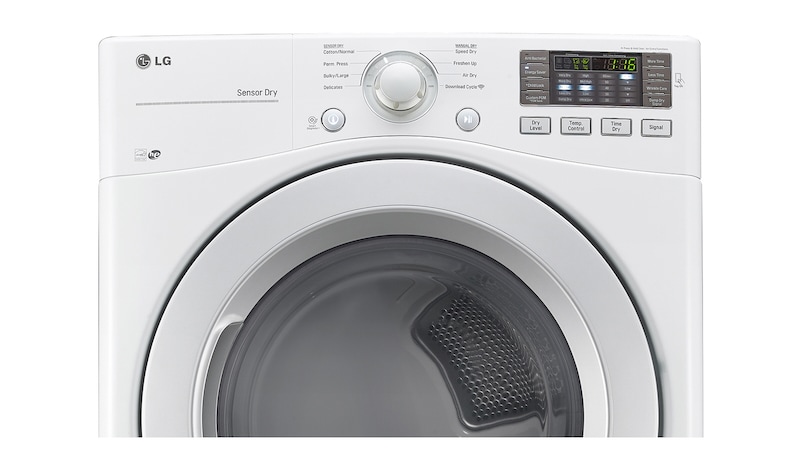 LG 7.4 CU.FT. ULTRA LARGE CAPACITY ELECTRIC DRYER WITH SENSOR DRY, DLE3170W
